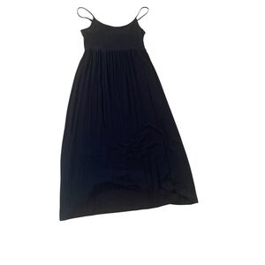 Old Navy Black Midi Dress